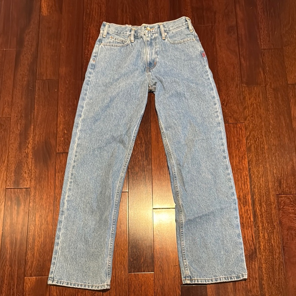 BDG Blue Straight Jeans Casual Style
